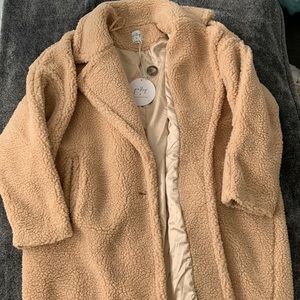 Princess Polly teddy coat